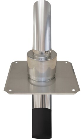 Schutz vor Falschluft bei Brennwertanlagen per pantentiertem Mündungsrohr