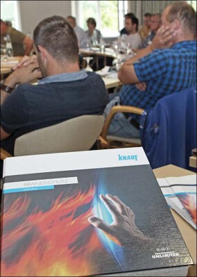Brandschutzwissen von Knauf und Hilti für Trockenbauprofis im Herbst 20019