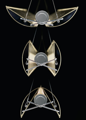 Belux stellt ikonische Updown-Pendelleuchte auf LED-Technik um und bietet neue Farben an