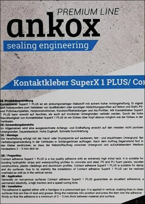 Neuer Kleber von Ankox mit besonders hohem Anfangstack