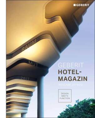 Neues Hotel-Magazin von Geberit
