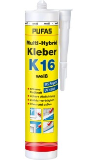 Neuer Multi-Hybrid Kleber von Pufas zum Kleben und Dichten innen und außen