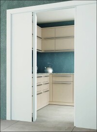 Warum eine Schiebetür mit faltbarem Türblatt?