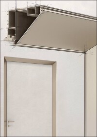 Eclisse 40 Collection: Wandbündige Türen mit designstarken Türzargen