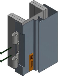 Verbesserte Teckentrup-Zarge für Leichtbauwände: ästhetischere Optik, schneller montiert