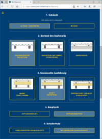 Steildach-Konfigurator von Puren online
