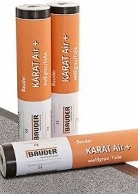 Bitumendachbahn BauderKARAT Air+ mit TiO₂ auf Stickoxid-Abbau getrimmt