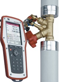 Mess- und Einregulier-Computer für hydraulische Systeme