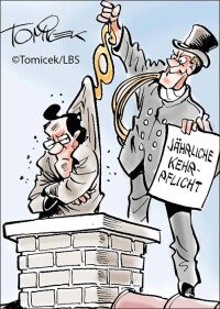 Schornsteine und Feuerstellen vor Gericht