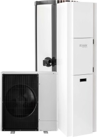 Neue Monoblock-Wärmepumpe von Remeha bei niedrigem Heizbedarf und fehlendem Gasanschluss