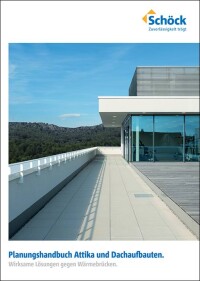 Neues Planungshandbuch „Attika und Dachaufbauten“ für Architekten