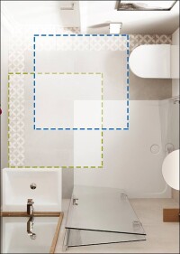 Kaldeweis Cayonoplan Multispace ermöglicht barrierefreie 4 m²-Minibäder mit großer Dusche