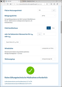 Mit dem OnlineCheck von VdZ, BDH, HEA, VfW und ZVSHK Lüftungsfragen DIN-konform klären