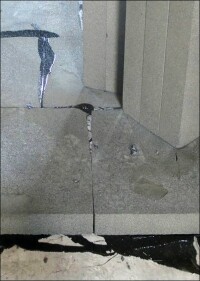 Auftriebssicherer, wasserfester Bodenaufbau mit Foamglas