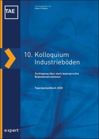 Tagungshandbuch zum 10. Kolloquium Industrieböden erschienen