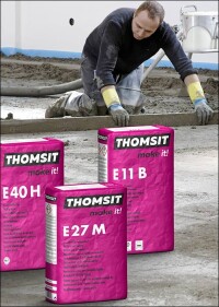 Neues Schnellestrich-Komplettsortiment von Thomsit