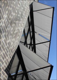 Fallarmmarkisen für „The ASH Steakhouse“