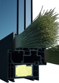 Deceuninck für Fensterprofile mit langfaserigen Glasfasern und thermischer Armierung