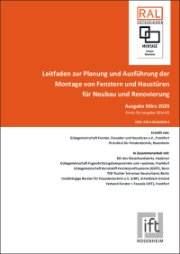 Montageleitfaden für Fenster und Haustüren grundlegend überarbeitet