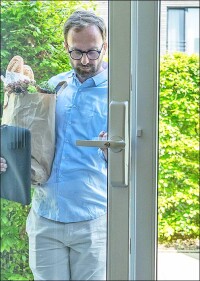 Terrassentüren von außen verriegeln und öffnen: Mal eben rein, mal eben raus.