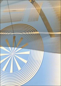 Glasscheiben brillant mit Edelmetallen bedruckt und sicher im Scheibenaufbau untergebracht