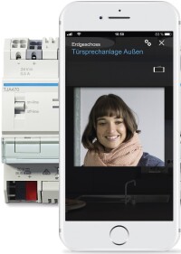 Hager integriert Türkommunikation in seinen Domovea-(Smart Home-)Server