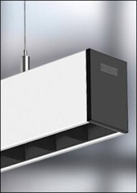 Agila von Regiolux: Lichtlinie für moderne Einzel- und Doppelarbeitsplätze