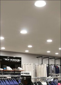 LED-Einbaustrahler UNISIZEplus speziell entwickelt zum Austausch alter Einbaustrahler