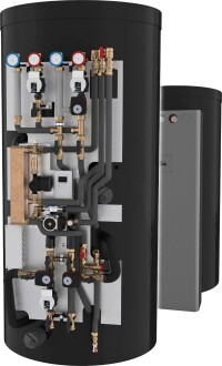 Vorkonfektionierter Hybrid-Schichtenpufferspeicher neu von Kermi