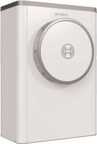 Boschs neue Luft-Wasser-Wärmepumpe mit Schallumlenkung und einem SCOP <5,1