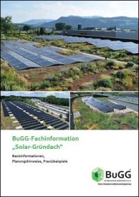 BuGG-Fachinformation „Solar-Gründach“ - ein Plädoyer für eine kongeniale Partnerschaft