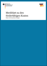 Neben Wärmeerzeugern weitere Komponenten eines Heizungssystems förderfähig