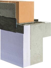 Detaillierte Sockelausbildung von Ziegelwerk Bellenberg und Roland Wolf