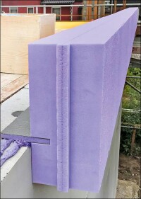 Neue XPS-Dämmschalung / -Deckenrandschalung passend zur Fassadendämmung