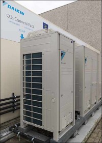 All-In-One-System für Kühllagerung, Klimatisieren und Heizen im Lebensmitteleinzelhandel