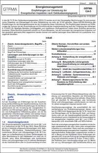 Neue GEFMA-Richtlinie 124-5 zur energetischen Inspektion von Klimaanlagen gemäß GEG