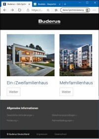 GEG-Systemvergleichstool von Buderus online