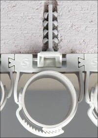 Verminderte Fließgeräusche dank geprüfter Kunststoff-Rohrschellen von Schnabl-Stecktechnik