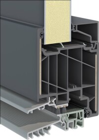 Neue Elegant-Haustüren von Deceuninck mit und ohne ThermoFibra-Glasfasern