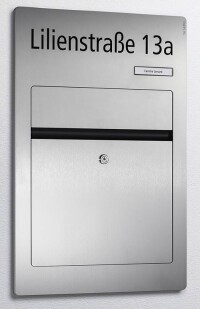 Neuer Aufputz-/Unterputz-Solobriefkasten von Siedle