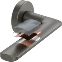 Griffwerk-Türgriffe mit „Soft2touch“-Oberflächen