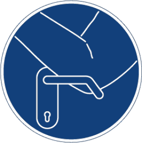 Hygienetürdrücker à la Ogro