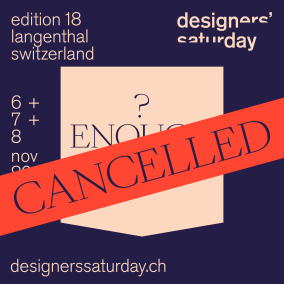 Designers‘ Saturday 2020 abgesagt