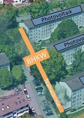 Quartier in Karlsruhe-Durlach wird mit Photovoltaik und Wärmepumpen energetisch ertüchtigt