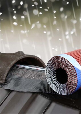 Mage-WCS: Dauerelastische Verklebung von z.B. Firstrollen - auch wenn's kalt und nass ist