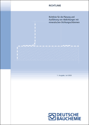 Neue Bauchemie-Richtlinie zu mineralischen Dichtungsschlämmen (MDS)