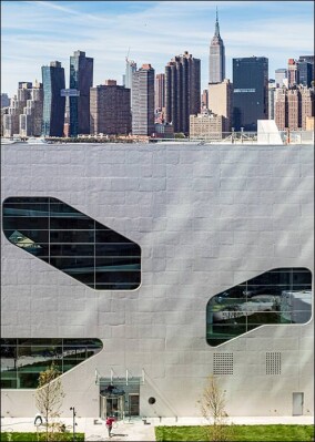 Queens Public Library at Hunters Point in New York