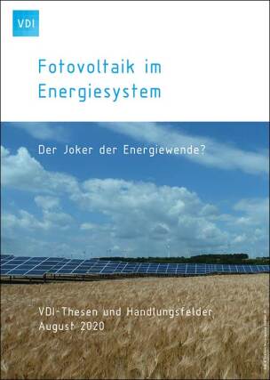 DI-Publikation „Photovoltaik im Energiesystem – Der Joker der Energiewende?“