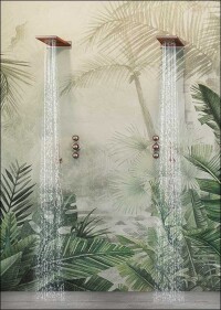 Mapei tapeziert Feuchträume mit seinem Decor Shower System