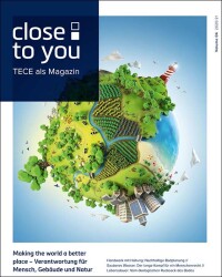 Neue Ausgabe des TECE-Magazins thematisiert nachhaltige Badplanung und sauberes Wasser